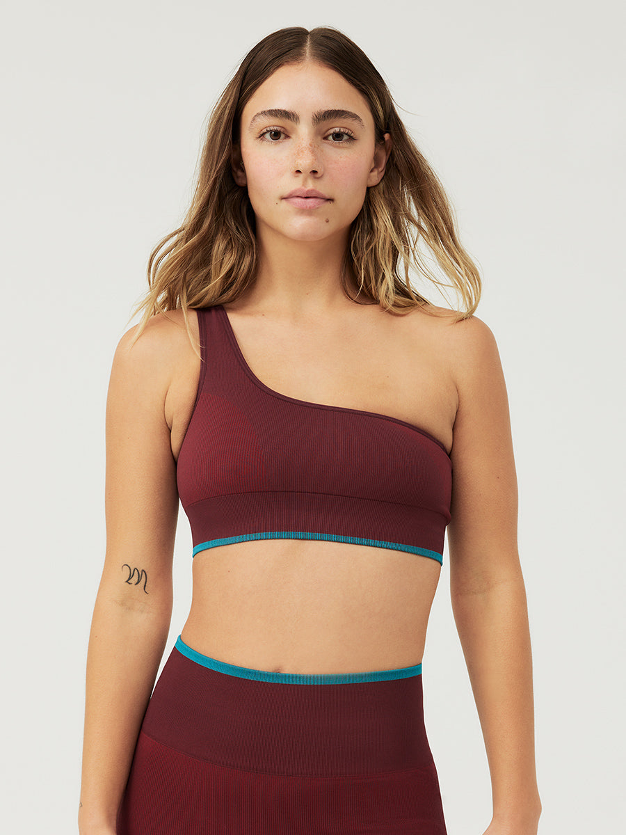 SeamlessRib One Shoulder Bra