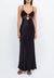 Bec and Bridge Ashton Maxi Dress Black Sz 8